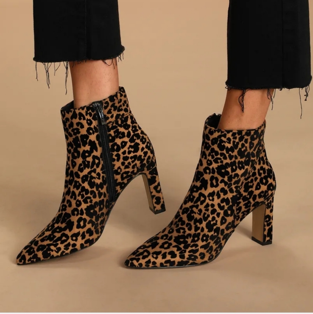 🆕️ Steven By Steve Madden Leopard ankle boots
